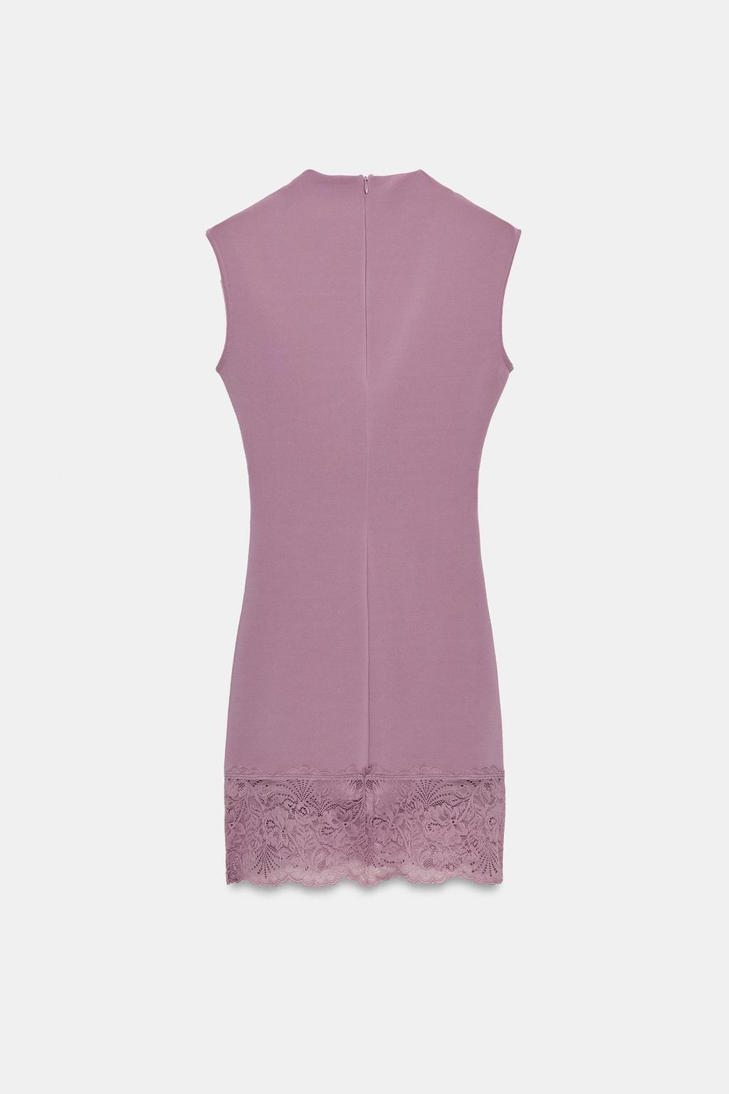 SCULPTING LACE DRESS