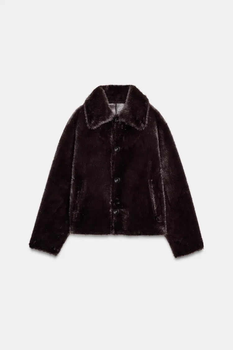 REVERSIBLE JACKET | SUEDE & BORG