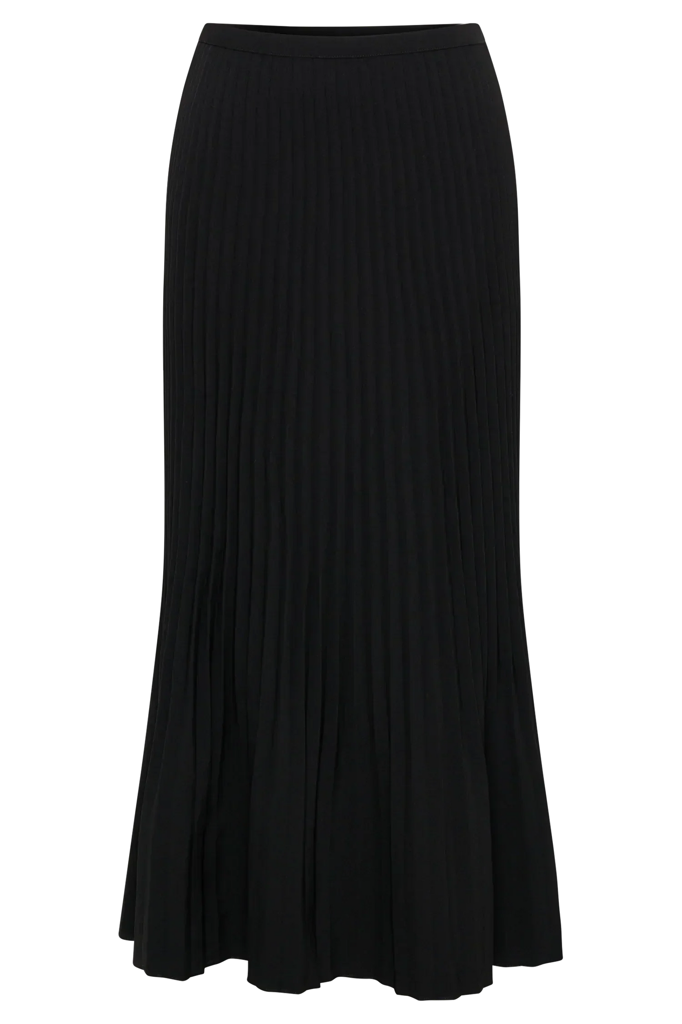 Pleated Midi Skirt