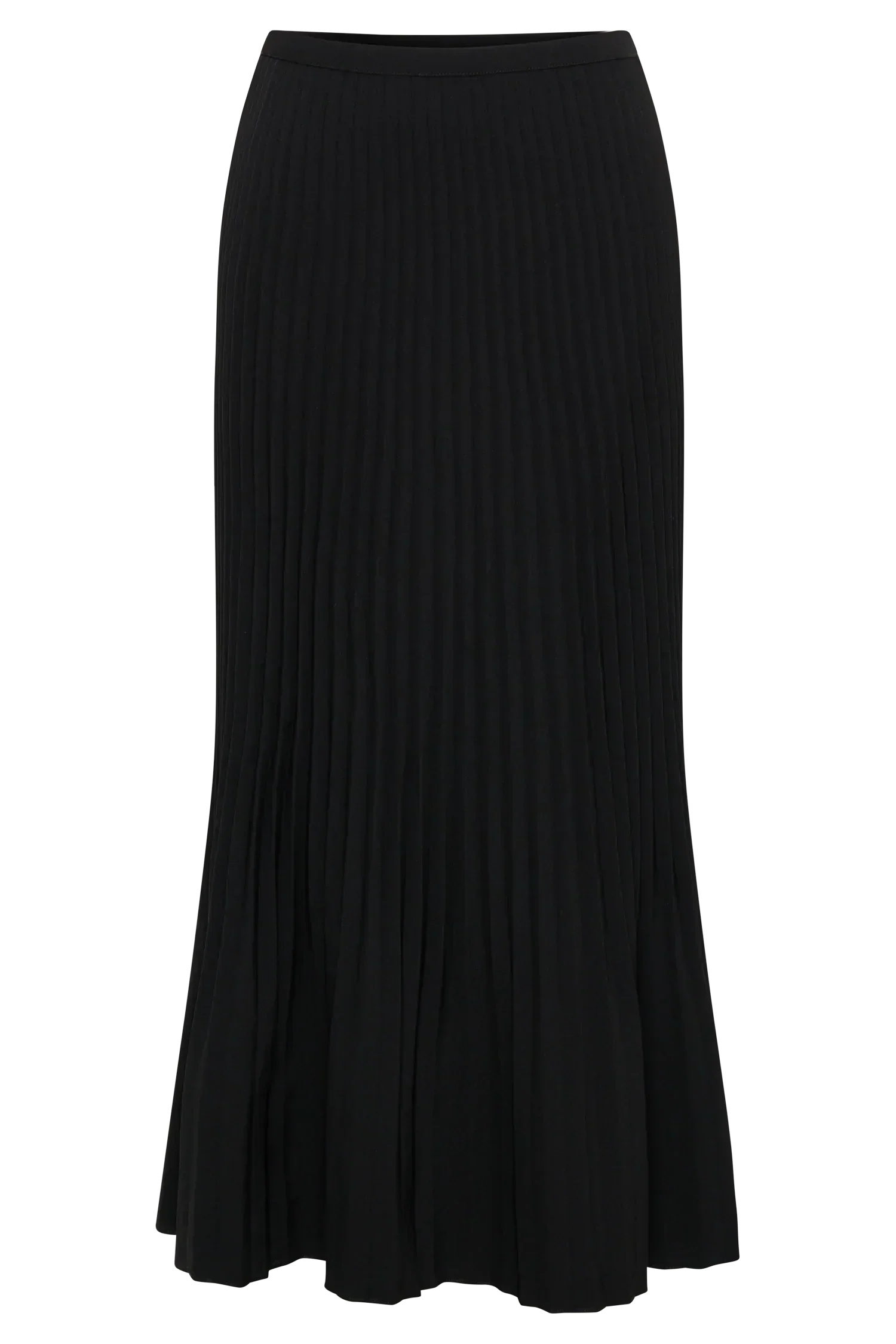 Pleated Midi Skirt