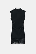 SCULPTING LACE DRESS