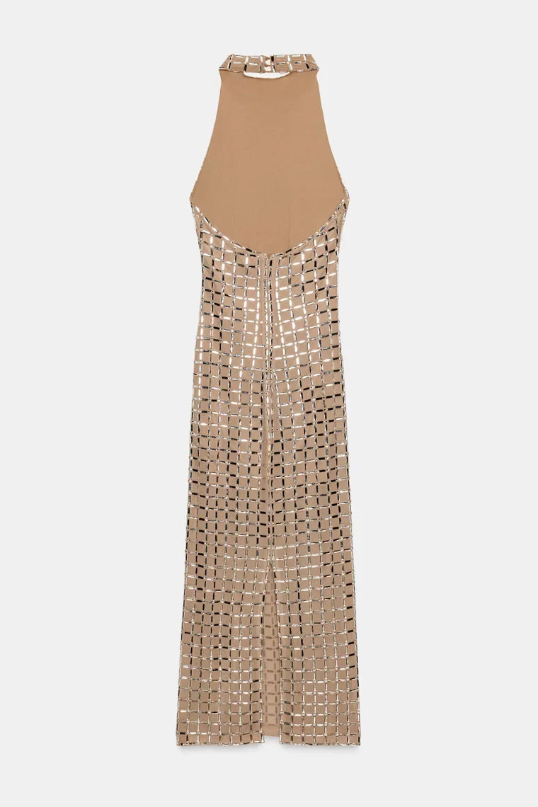 RADIANT MESH DRESS